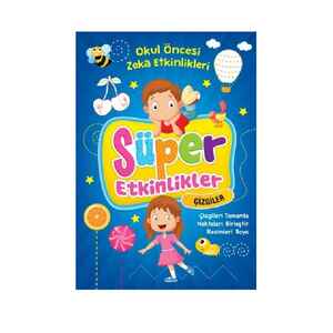 EMA - Ema Çocuk Süper Etkinlikler Kitabı Çizgiler