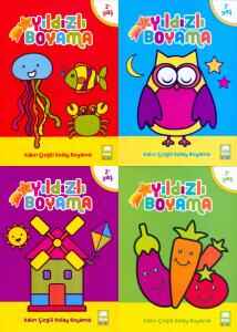 EMA - EMA ÇOCUK YILDIZLI BOYAMA KİTABI 1-4