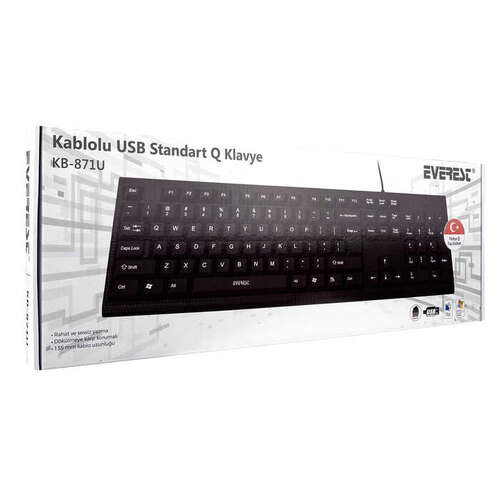 EVEREST KB-871U USB Q KLAVYE