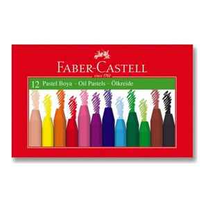 FABER CASTELL - Faber 12 Renk Pastel Boya 5282125312