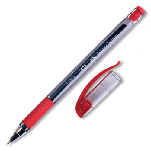 FABER 1425 İĞNE UÇ KIRMIZI TÜKENMEZ KALEM 142521