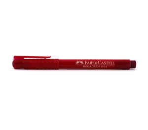 FABER CASTELL - FABER 1554 BROADPEN KIRMIZI KALEM 155421