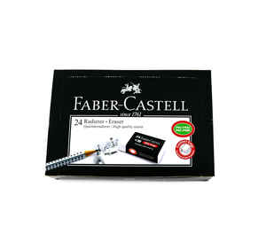 FABER CASTELL - Faber 7085-24 Silgi Beyaz 24 Lü 51301885240