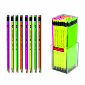 FABER CASTELL - FABER CANDY SİLGİLİ KURŞUN KALEM 72 Lİ 44112802