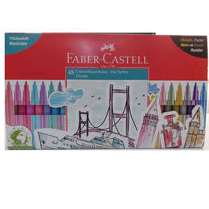 FABER CASTELL - FABER COMFORT KEÇELİ KALEM MAXİ SET 48 Lİ 50620000120