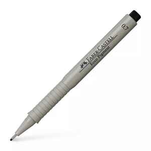 FABER CASTELL - FABER ECCO PİGMENT 0.7 SİYAH KALEM 166799