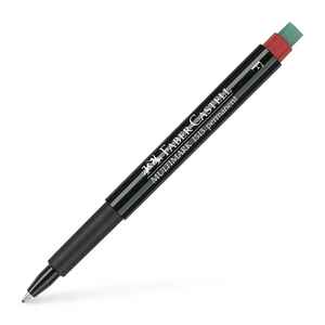 FABER CASTELL - FABER (F) KIRMIZI PERMANENT KALEM 151321