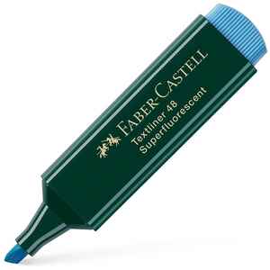 FABER CASTELL - FABER FOSFORLU MAVİ KALEM 154851