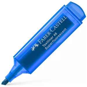 FABER CASTELL - FABER FOSFORLU MAVİ ŞEFFAF GÖVDE KALEM 154652