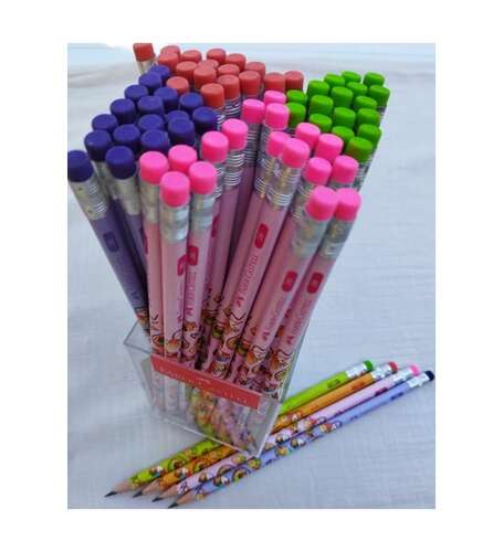 FABER JİMNASTİK SİLGİLİ KURŞUN KALEM 72 Lİ 2B 000032