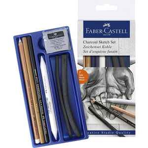 FABER CASTELL - FABER KÖMÜR SKETCH SETİ 114002