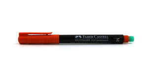 FABER CASTELL - FABER (M) TURUNCU PERMANENT KALEM 152515