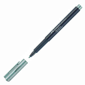 FABER CASTELL - FABER METALİK MARKER BUZ MAVİSİ 101607920