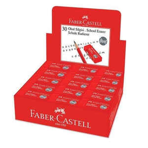 FABER CASTELL - FABER OKUL SİLGİSİ 30 LU 51301872230