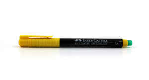 FABER CASTELL - Faber (S) Sarı Permanent Kalem 152307
