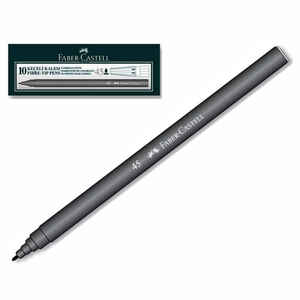 FABER CASTELL - FABER SİYAH KEÇELİ KALEM 45 155002