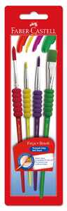 FABER CASTELL - FABER SOFT TOUCH 4 LÜ FIRÇA SETİ 181600