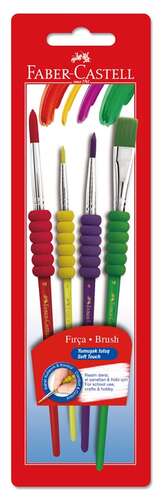 FABER SOFT TOUCH 4 LÜ FIRÇA SETİ 181600