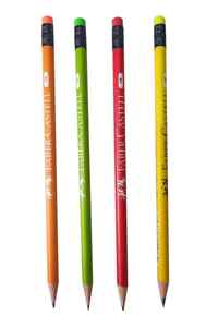 FABER CASTELL - FABER ŞÖVALYE SİLGİLİ KURŞUN KALEM HB CANLI RENKLER 72 Lİ 000045