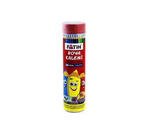 FATİH - FATİH 24 RENK TAM BOY METAL TÜP KURU BOYA 33224