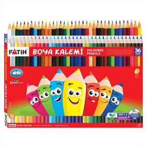 FATİH - FATİH 36 RENK TAM BOY KURU BOYA 33245