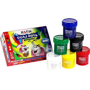 FATİH - FATİH 6 RENK GUAJ BOYA 50410