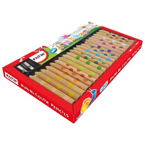 FATİH GÖKKUŞAĞI KURU BOYA KALEMİ 40 RENK FA33700MBKB6R