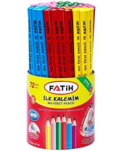 FATİH - FATİH JUMBO ÜÇGEN İLK KALEMİM KIRMIZI KALEM 72 Lİ 30000