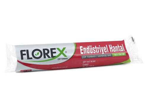 Florex 100x150 Hantal Boy Çöp Poşeti 400 GR