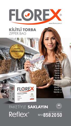 Florex 5x5 cm Kilitli Torba 2000 Adet