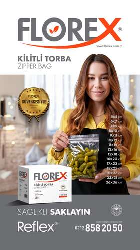 Florex 5x5 cm Kilitli Torba 2000 Adet