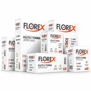 Florex - Florex 6x7 cm Kilitli Torba 2000 Adet