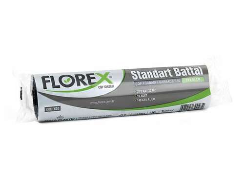 Florex Çöp Poşeti Battal Boy 72x95 140 GR 10 lu