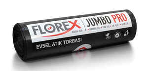 Florex - Florex Çöp Poşeti Evsel Atık 80x110 810 GR 10 Rulo