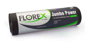 Florex - Florex Çöp Poşeti Jumbo Boy 80x110 1000 GR 10 Rulo