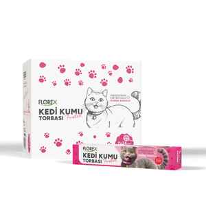 Florex - Florex Kedi Kumu Torbası Pudra Kokulu 7 li Paket