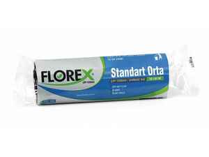 Florex - Florex Orta Boy Çöp Poşeti 55x60 80 GR 20 li