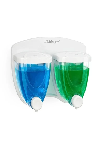 Flosoft F029 Sıvı Sabunluk İkiz 350 + 350 ML