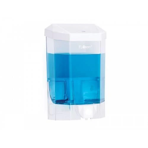 Flosoft F086 Sıvı Sabunluk 1000 ML Şeffaf