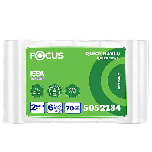 Focus Optimum Hareketli Kağıt Havlu 4 kg 20.7 cm 6'lı Paket