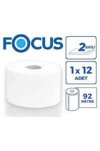 Focus - Focus Optimum Mini Jumbo Tuvalet Kağıdı 4 kg 92 m 12'li Paket (1)