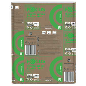 Focus Optimum Z Katlama Kağıt Havlu 20 cm x 24 cm 1 Koli (12 Paket) - Thumbnail