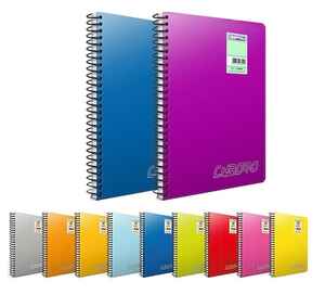 GIPTA - GIPTA CHROMO A4 120 YP.KARELİ SPİRALLİ DEFTER PP.KAPAK 1341