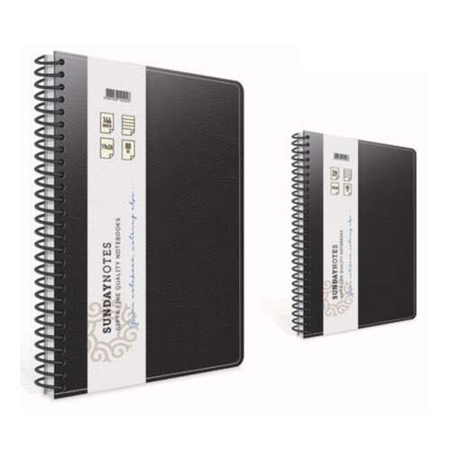 GIPTA SUNDAY 17x24 140 YP KARELİ SPR. DERİ KAPAK DEFTER 5043