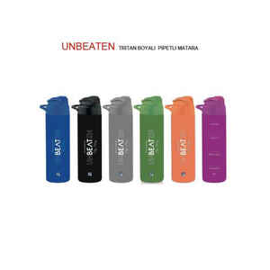 GIPTA - GIPTA UNBEATEN TRİTAN DESENLİ PİPETLİ MATARA 630cc K7512