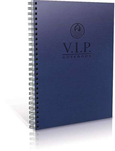 GIPTA VIP 17x24 140 YP. KARELİ SPR. DERİ KAPAK DEFTER 1083