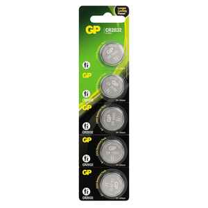 GP - GP CR 2032 3V LITHIUM 5Lİ PİL