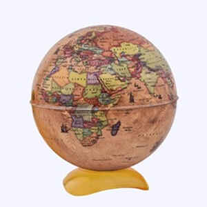 GÜRBÜZ - GÜRBÜZ 44104 GLOBE KÜRE KALEMTRAŞ ANTİK 10 CM