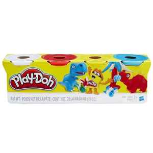 PLAY DOH - HASBRO PLAY-DOH 448 gr 4 RENK OYUN HAMURU B5517