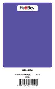 HERBOY - HERBOY HRB3120 FON KARTONU 50x70 MOR 160 GR NO:25 100 LÜ